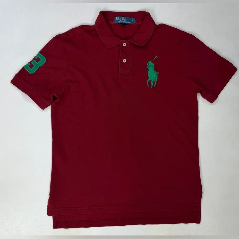 Ralph Lauren Deep Red Polo Shirt